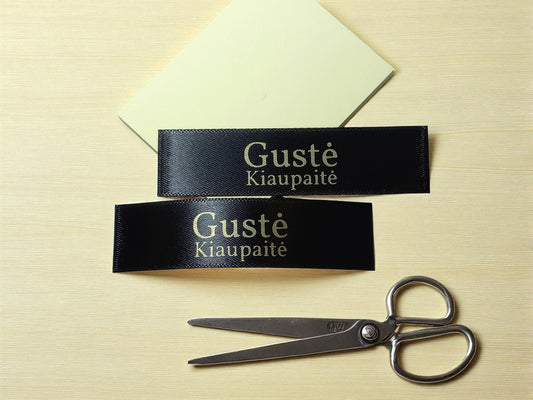 Drabužių etiketė su jūsų logotipu